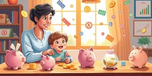 Hijos y Dinero: Enseñanzas para Pequeños Inversores