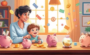 Hijos y Dinero: Enseñanzas para Pequeños Inversores
